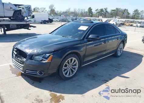 2011 Audi A8 4.2 из США, поврежденный, VIN WAUAVAFD5BN022388